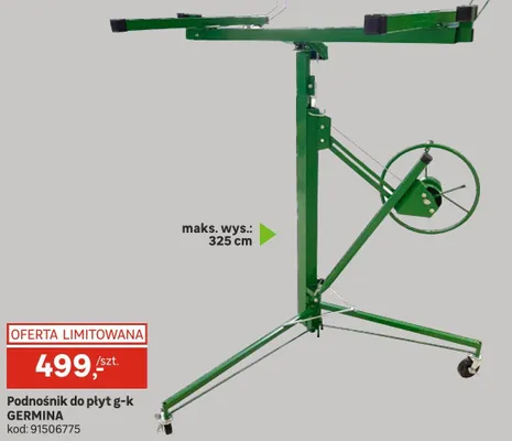 Podnośnik do płyt g-k promocja w Leroy Merlin