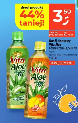 Napój aloesowy promocja w Dealz