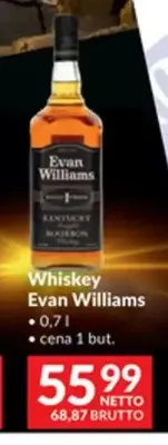 Whiskey Evan Williams promocja w Makro