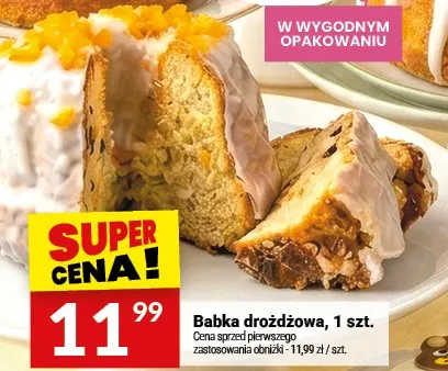 Babka drożdżowa promocja w Twój Market