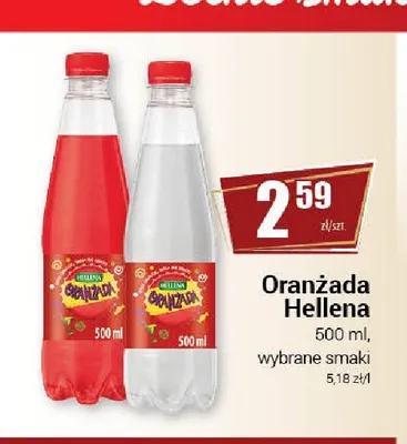 Oranżada Hellena biała promocja w Premium Nasz Sklep