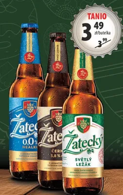 Piwo Żatecký Světlý Ležak, Černý, 0% promocja w Arhelan