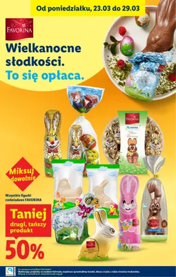 Wszystkie figurki czekoladowe -50% promocja w Lidl
