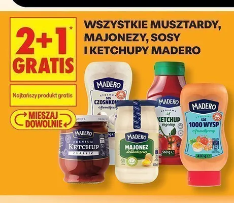 Ketchup Premium Classic Madero promocja w Biedronka