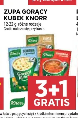 Zupa Gorący Kubek Knorr promocja w Stokrotka
