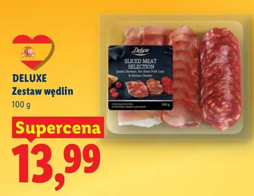 Zestaw wędlin promocja w Lidl