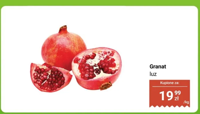 Granat luz promocja w Biedronka