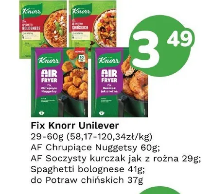 Fix Knorr do Potraw chińskich promocja w Limonka
