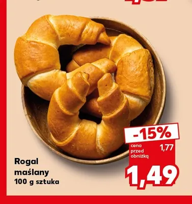 Rogal maślany promocja w Kaufland