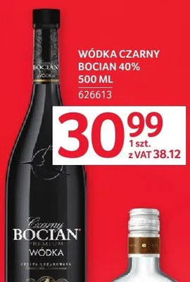 Wódka Czarny Bocian 40% 500ML promocja w Selgros