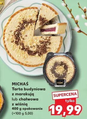 Tarta chałwowa z wiśnią promocja w Kaufland