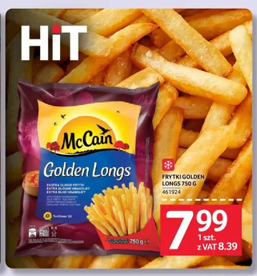 Frytki Golden Longs McCain promocja w Selgros