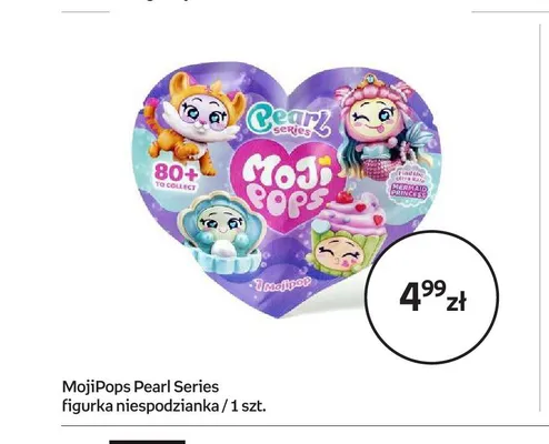 Figurka niespodzianka MojiPops Pearl Series promocja w Empik