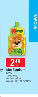 Mus Tymbark promocja w Leclerc