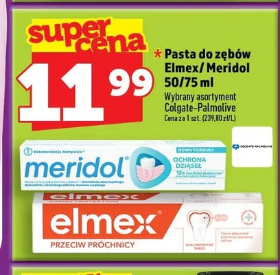 Pasta do zębów Elmex promocja w TOPAZ