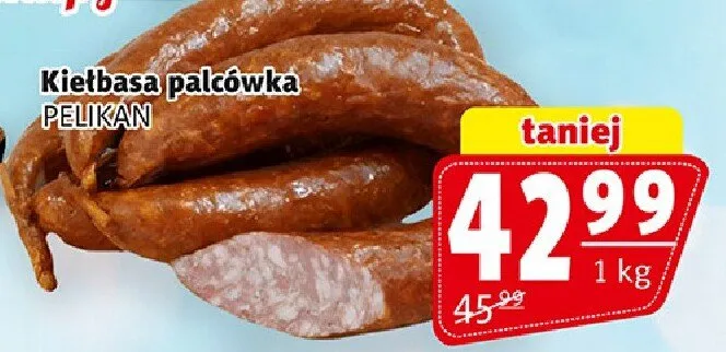 Kiełbasa pałcówka promocja w Prim Market