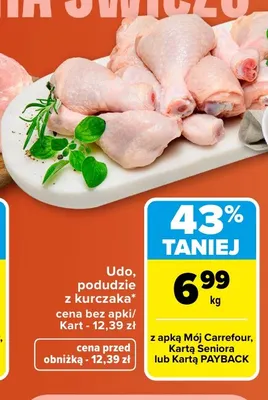 Udo z kurczaka promocja w Carrefour