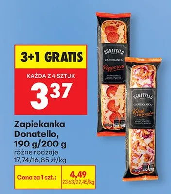 Zapiekanka różne rodzaje promocja w Biedronka