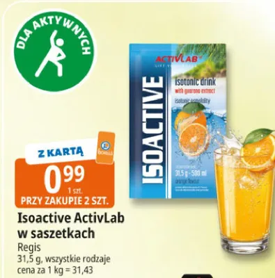Isoactive ActivLab w saszetkach promocja w Leclerc