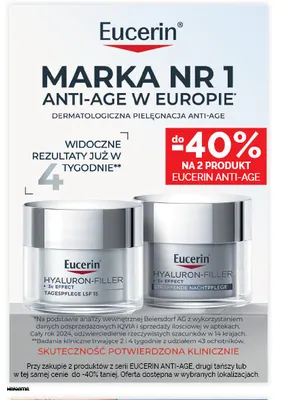 Krem na noc Eucerin Hyaluron-Filler + 3x Effect promocja w Ziko Dermo