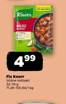 Fix Knorr promocja w Netto