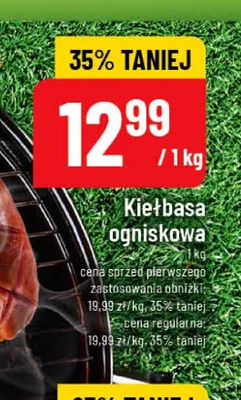Kiełbasa ogniskowa promocja w POLOmarket