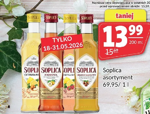 Wódka Soplica asortyment promocja w Prim Market