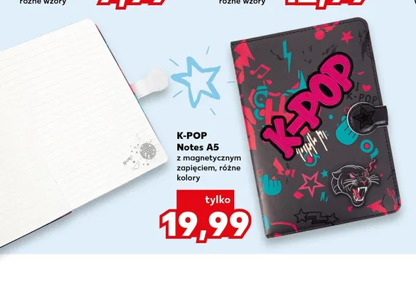 Notes A5 K-POP promocja w Kaufland
