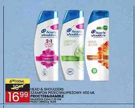 Szampon przeciwłupieżowy Head & Shoulders Classic Clean promocja w Wafelek