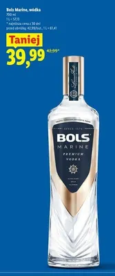 Wódka Bols Marine promocja w Lidl