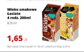 Mleko smakowe Łaciate promocja w Torimpex Toruńska Sieć Sklepów Spożywczych