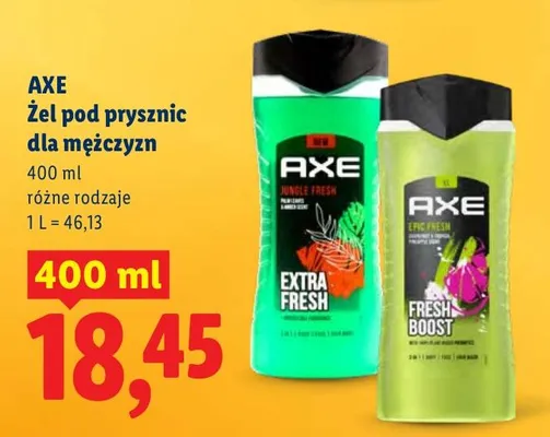 Żel pod prysznic dla mężczyzn promocja w Lidl