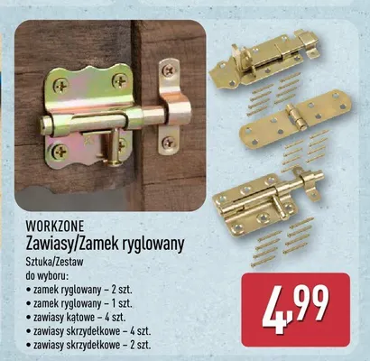 Zamek ryglowany WORKZONE promocja w Aldi