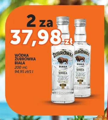 Wódka Żubrówka Biała promocja w ABC