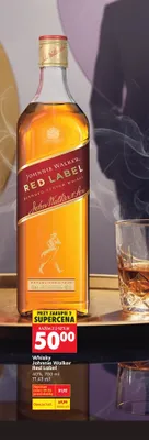 Whisky Red Label promocja w Biedronka