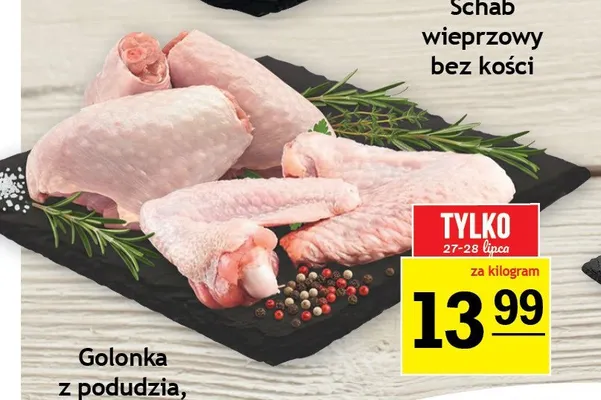 Skrzydła z indyka promocja w Gram Market