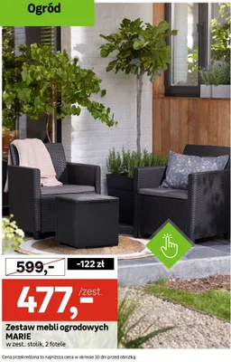Zestaw mebli ogrodowych Marie promocja w Leroy Merlin