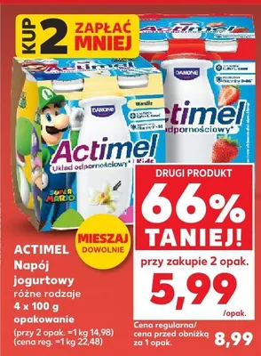 Napój jogurtowy różne rodzaje 4x100g opakowanie promocja w Kaufland