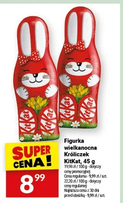 Figurka wielkanocna Króliczek promocja w Twój Market