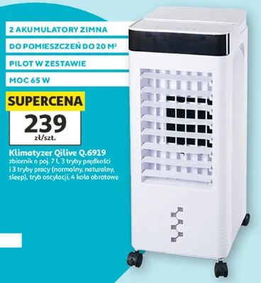Klimatyzer Qilive Q.6919 moc 65W promocja w Auchan