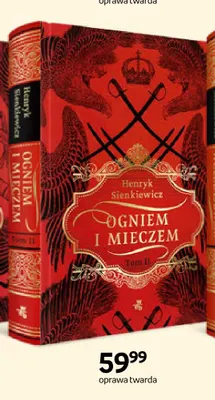 Książka Ogniem i mieczem tom II Henryk Sienkiewicz W.A.B. promocja w Empik