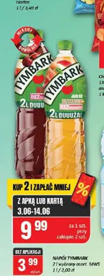 Napój Tymbark promocja w Chorten