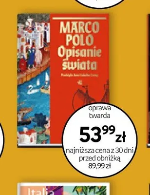 Książka Marco Polo Opisanie świata promocja w Empik