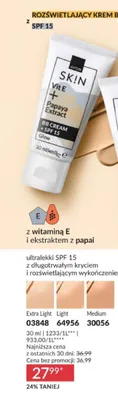 Rozświetlający krem BB z SPF 15 Avon Skin Light promocja w AVON