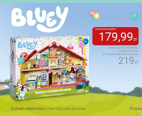 Domek celebration Bluey promocja w Smyk