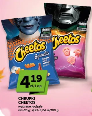 Chrupki Cheetos promocja w Groszek