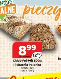 Chleb Fol-Wit Piekarnia Polanka promocja w Delfin