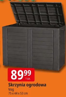 Skrzynia ogrodowa promocja w Leclerc