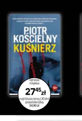 Książka Piotr Kościelny Kuśnierz promocja w Empik