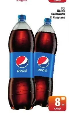 Napój gazowany Pepsi klasyczne promocja w Tomi Markt